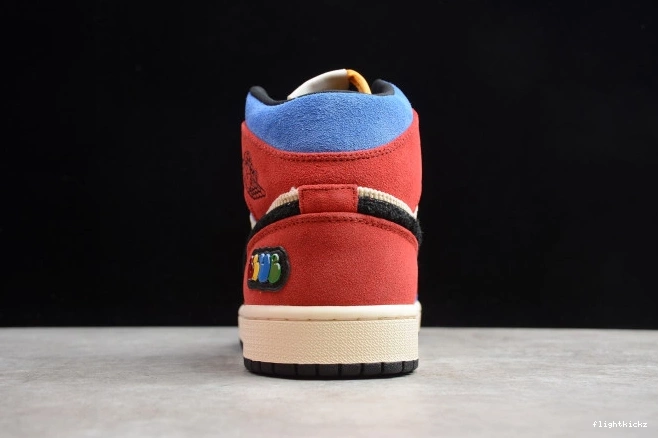 1 CU2805-100 Mid Great Jordan Fearless Air the SE Blue 1031